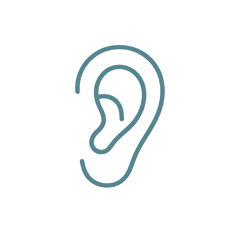 Active listening icon